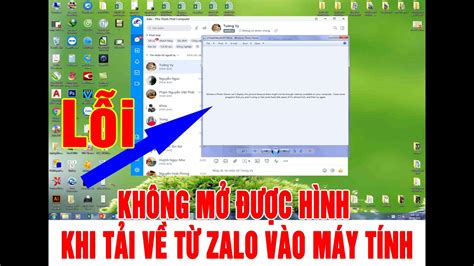 zalo lỗi không tải được file